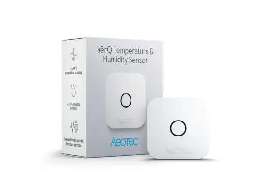 AEOTEC Sensore di temperatura e umidità aërQ